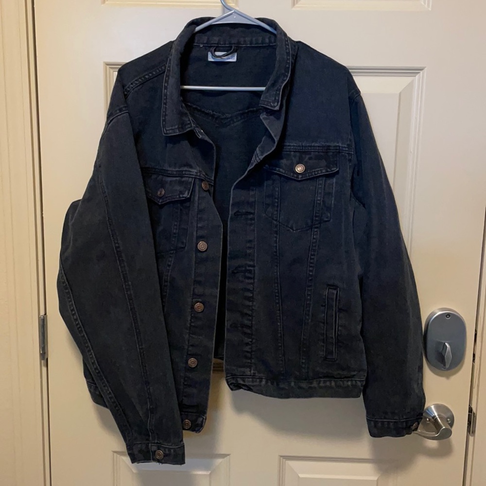Black Jean Jacket